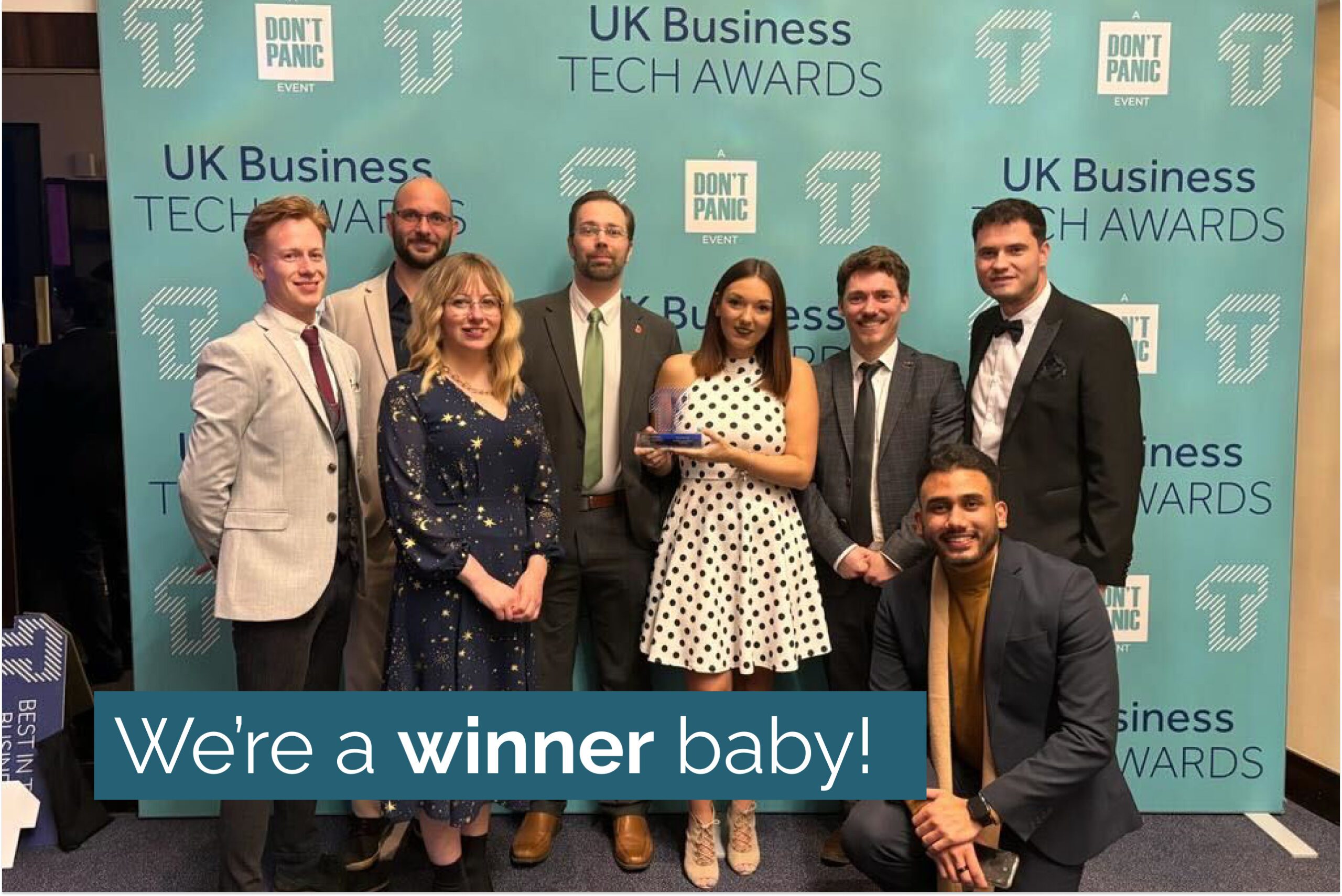 Celebrating success: The Distance and GoodShape win ‘App of the Year’ at the 2023 UK Business Tech Awards
